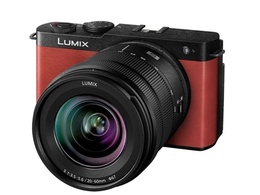 Panasonic Lumix DC-S9 + 20-60mm f/3.5-5.6 červený